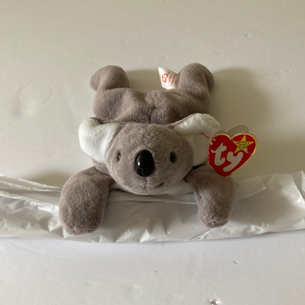 Rare Retired Mel TY Koala # 4162 with errors
